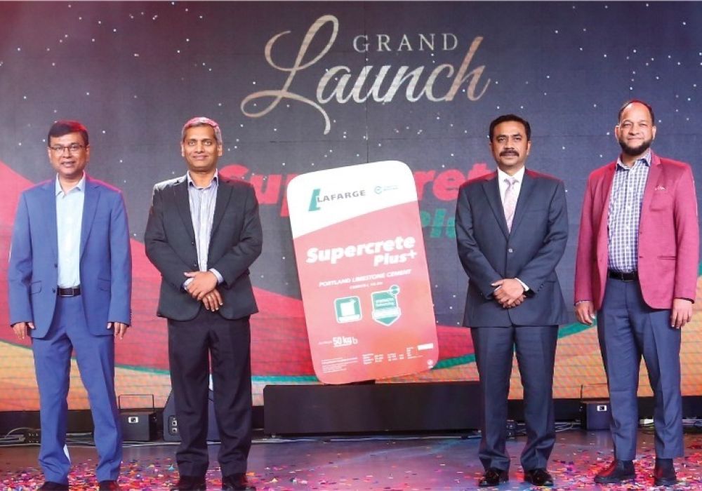 Lafargeholcim Bangladesh Launches new Cement Brand Supercrete Plu