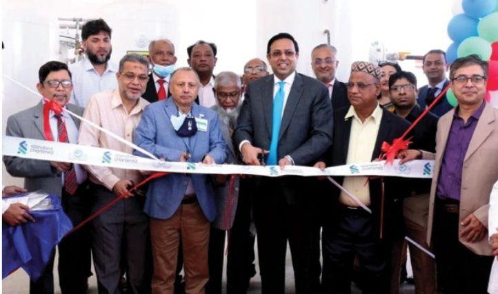 Standards Chartered Becomes First Bank To Donate Medical Oxygen Plant In Bangladesh